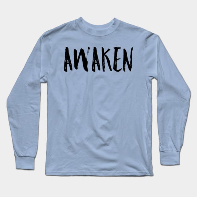 Awaken Long Sleeve T-Shirt by pepques